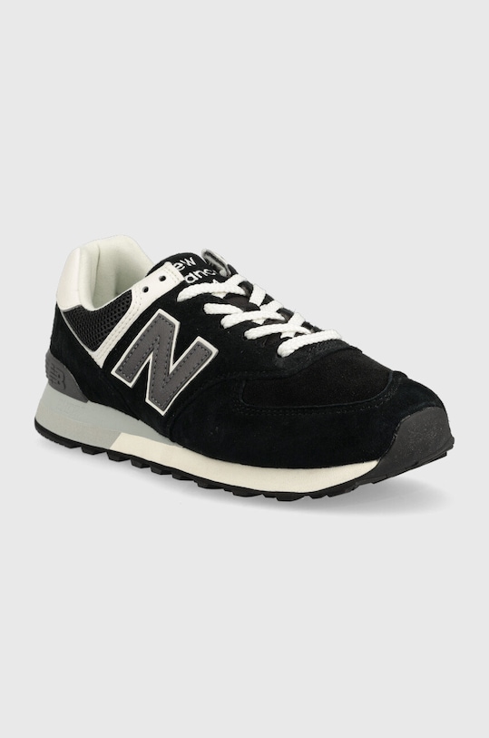 New Balance sneakers din piele U574BK2 negru AW22