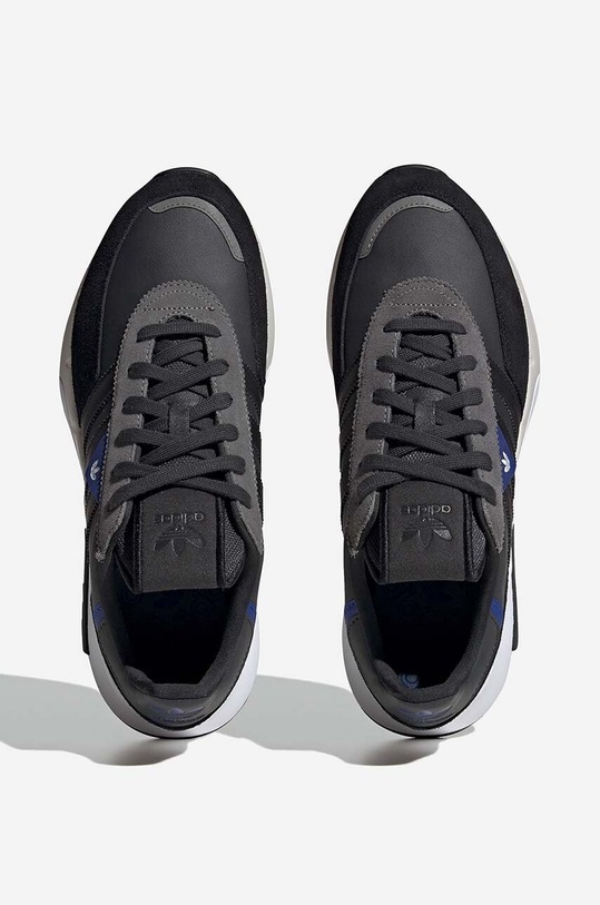 adidas Originals leather sneakers Retropy F2 black HQ1898