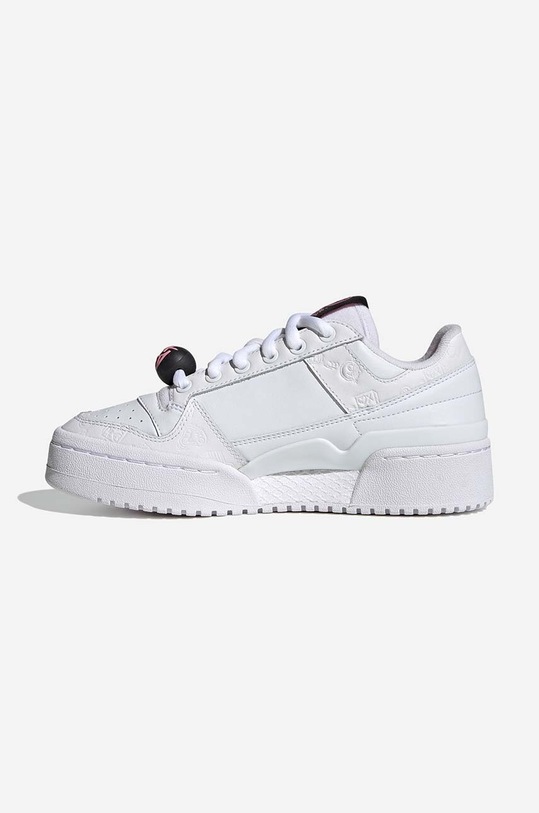 Shoes adidas Originals leather sneakers Forum Bold x Andre Saraiva HQ6863 white