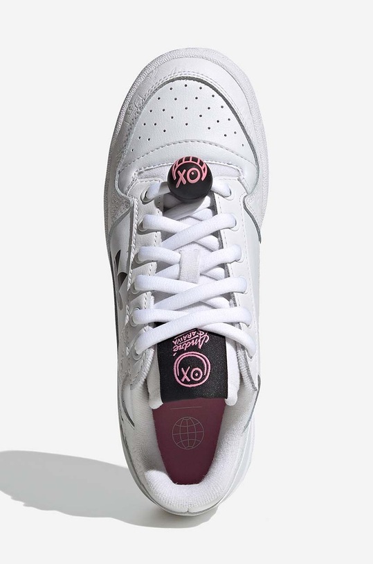 adidas Originals leather sneakers Forum Bold x Andre Saraiva white HQ6863