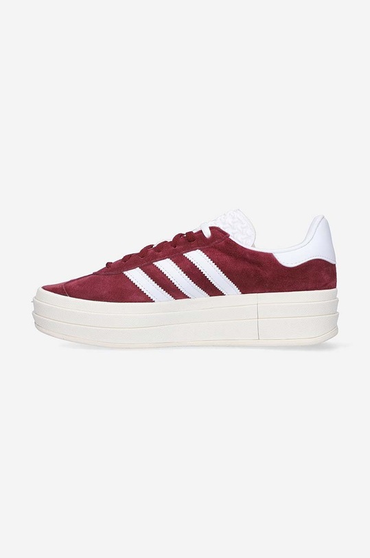 Obuwie adidas Originals sneakersy Gazelle Bold HQ6892 bordowy