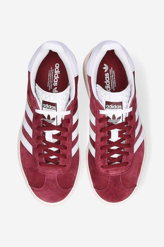 adidas Originals sneakers Gazelle Bold maroon HQ6892