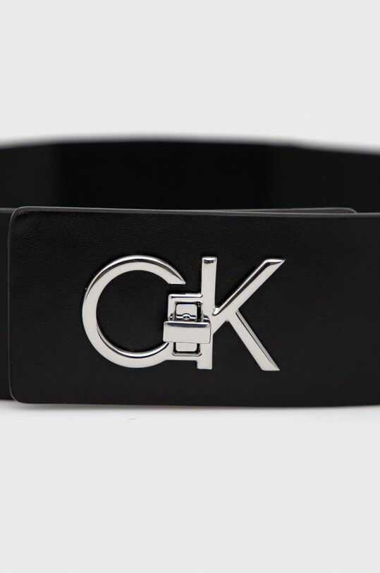 Calvin Klein pasek skórzany K60K609647.9BYY czarny AW22