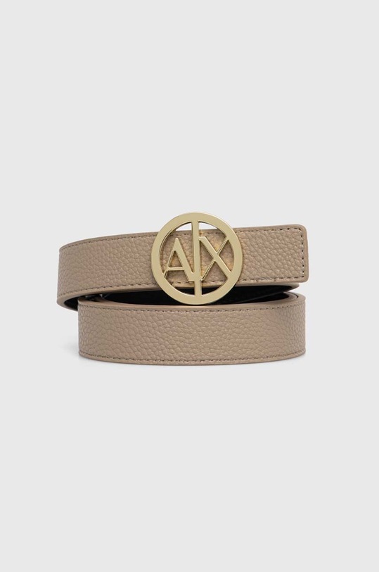 Armani Exchange curea cu doua fete bej 941118.0A877