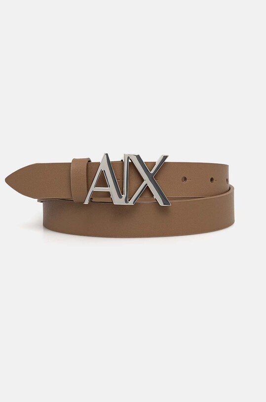 Armani Exchange pasek skórzany brązowy 941125.CC719