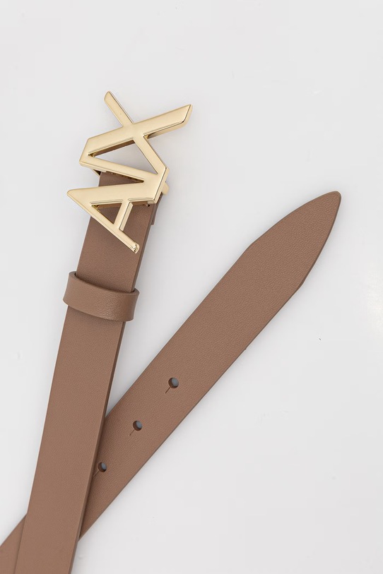 Armani Exchange ремень кожаный для женщин 941125.CC719 коричневый SS26