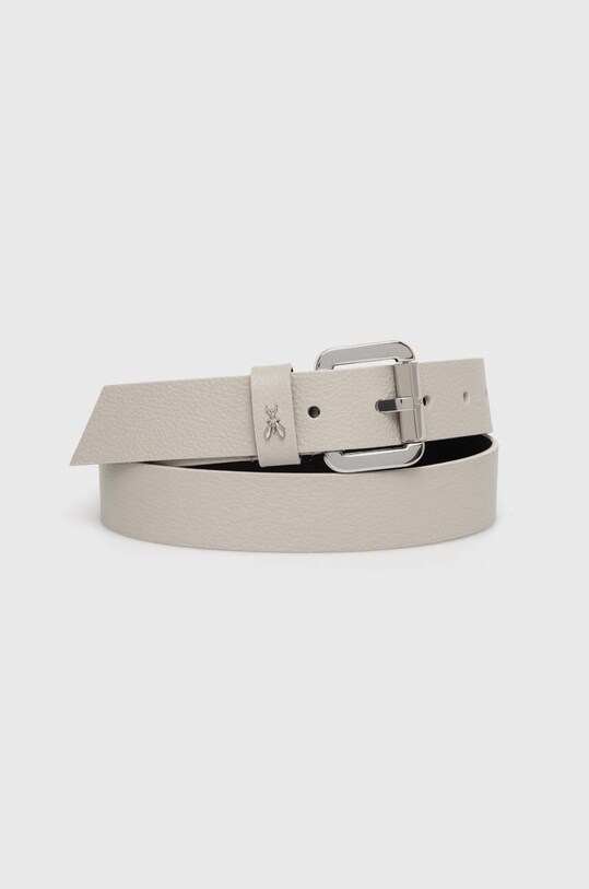 Patrizia Pepe curea de piele gri CW8684.L001