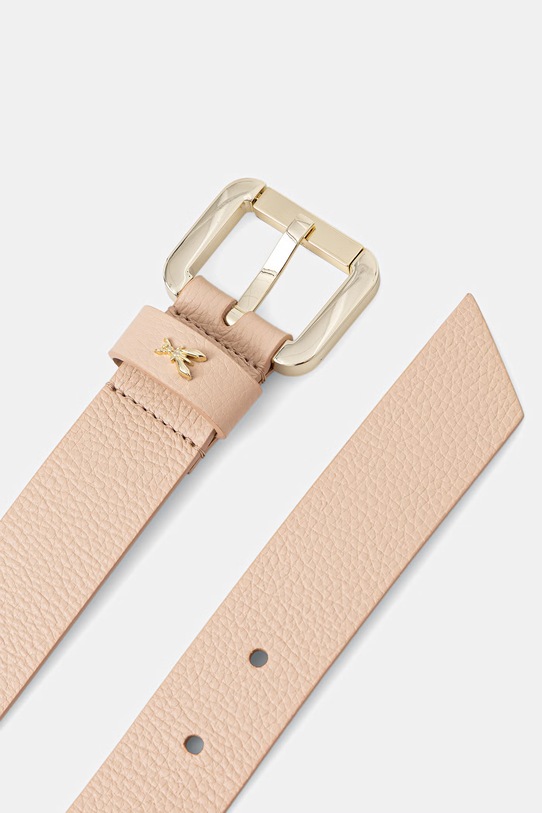 Patrizia Pepe pasek damski skórzany CW8684.L001 beżowy AA00