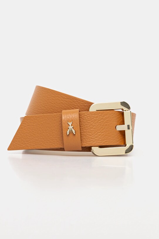 Patrizia Pepe curea de piele maro CW8684.L001