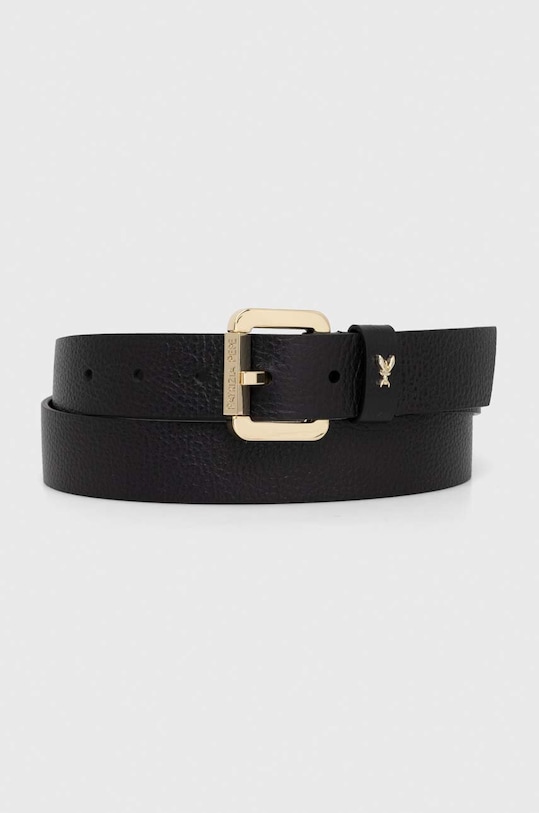 Patrizia Pepe curea de piele negru CW8684.L001