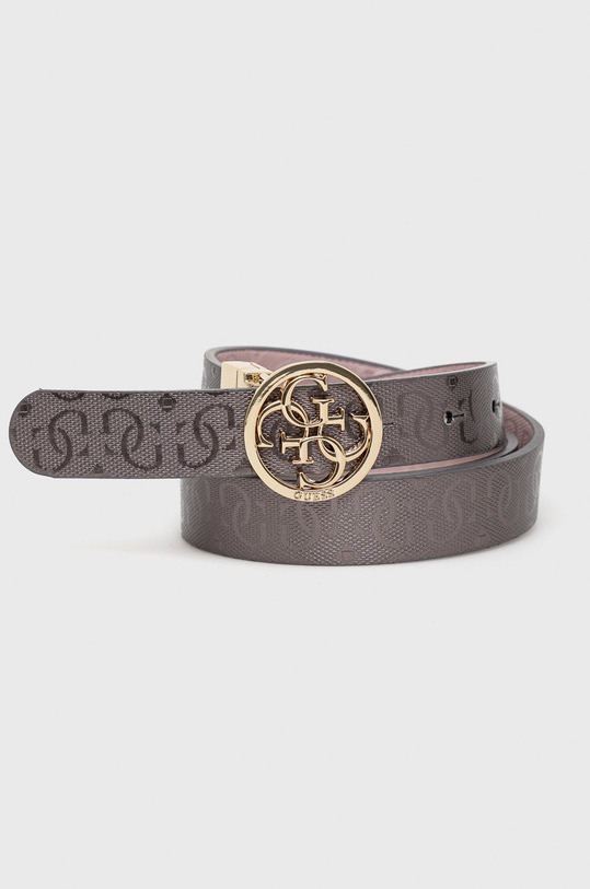 Guess pasek dwustronny imitacja skóry licowej różowy BW7724.VIN25