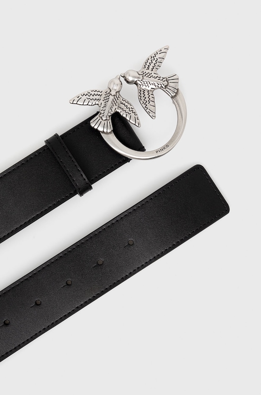 Pinko pasek skórzany 1H212V.Y5H7 czarny AA00