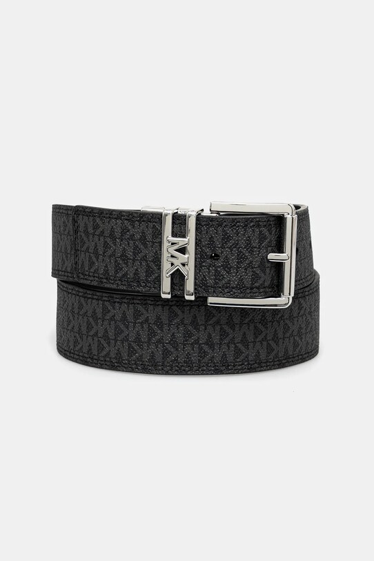 Oboustranný kožený pásek MICHAEL Michael Kors hnědá 558366