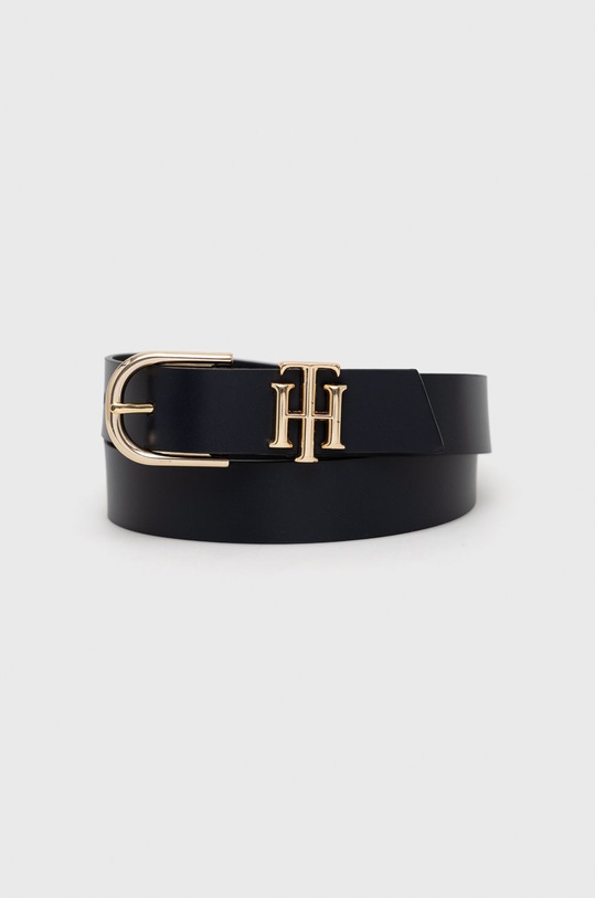 Tommy Hilfiger pasek skórzany granatowy AW0AW13967.9BYY