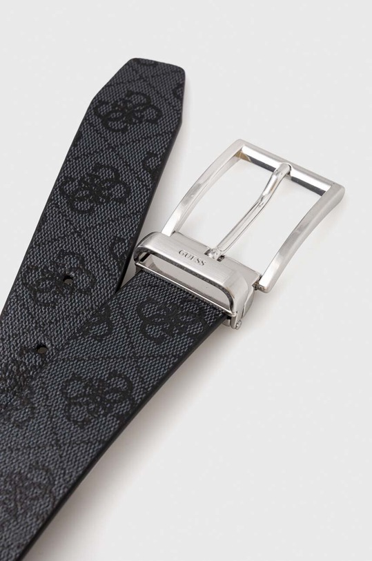 Guess pasek dwustronny VEZZOLA BM7541.LEA35 szary AW23