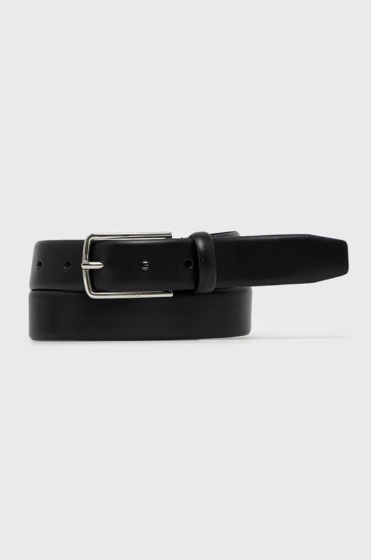 BOSS curea de piele negru 50471171