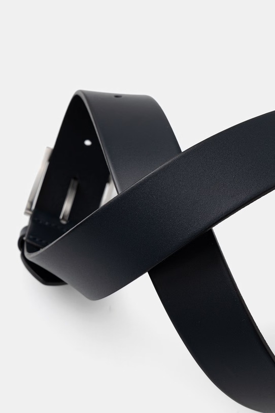 BOSS pasek męski skórzany Connio 50475116 granatowy AA00