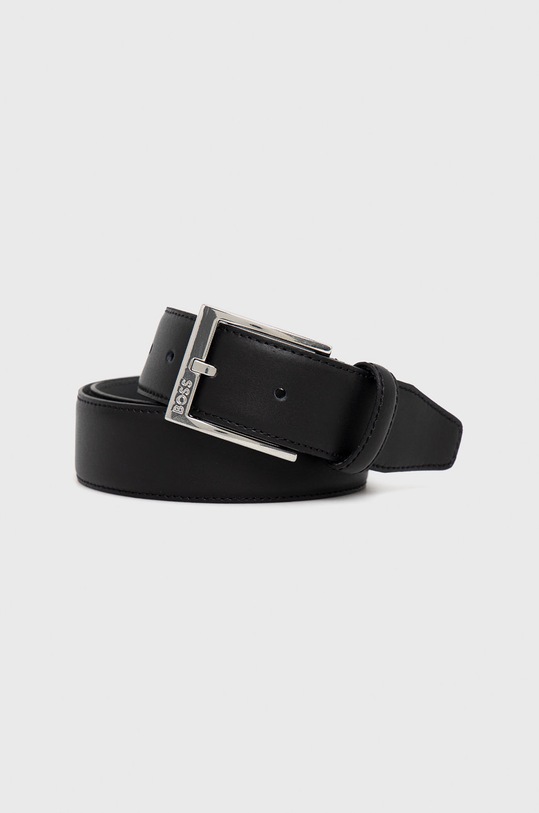 BOSS cintura in pelle nero 50471185