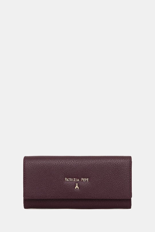 Patrizia Pepe portofel de piele piele violet CQ0215.L001