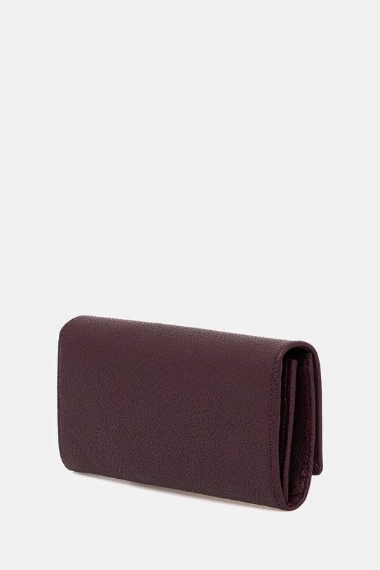Δερμάτινο πορτοφόλι Patrizia Pepe CQ0215.L001 μωβ SS25