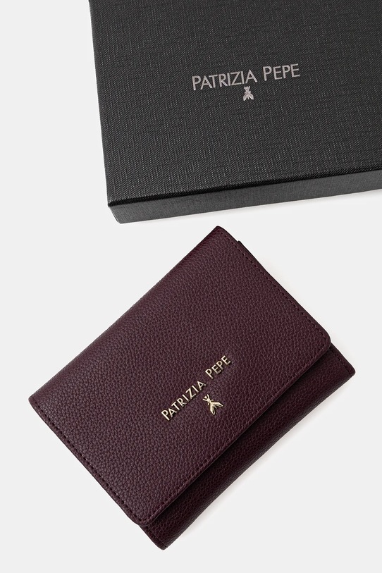 Patrizia Pepe portofel de piele violet CQ7081.L001