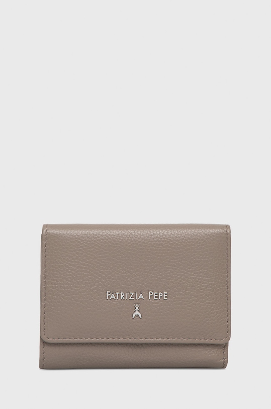 Patrizia Pepe bőr pénztárca sima barna CQ7081.L001