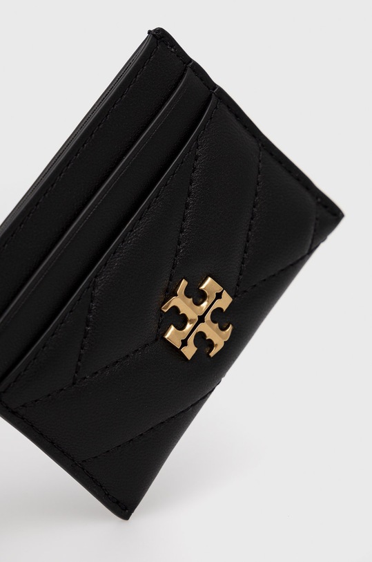 Tory Burch carcasa din piele 90345.001 negru AW22