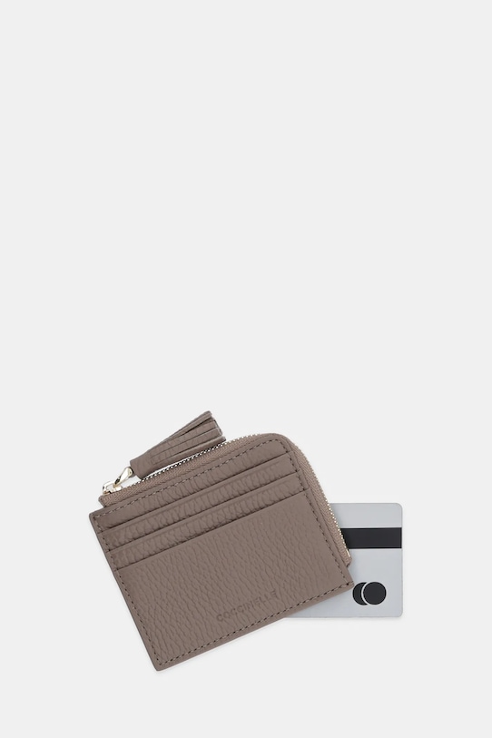 Accesorii Coccinelle portofel de piele E2.MU0.12.89.01 bej