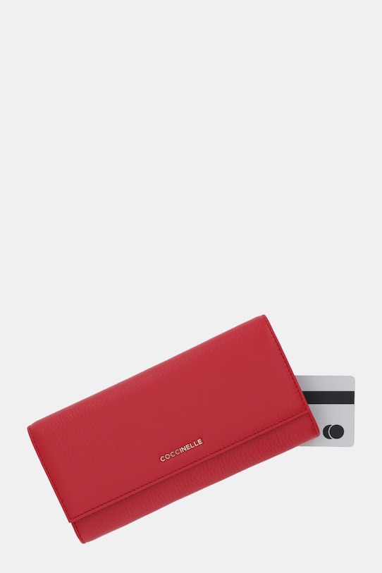 Coccinelle portfel czerwony E2.MW5.11.03.01