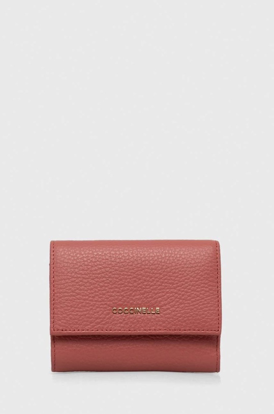 Кожаный кошелек Coccinelle кожа красный E2.MW5.11.10.01