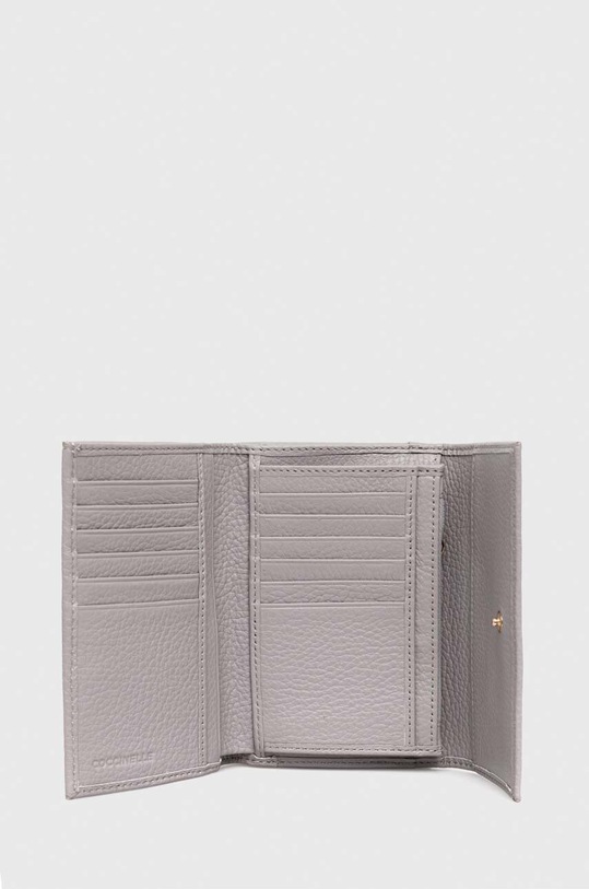Coccinelle portfel skórzany szary E2.MW5.11.66.01