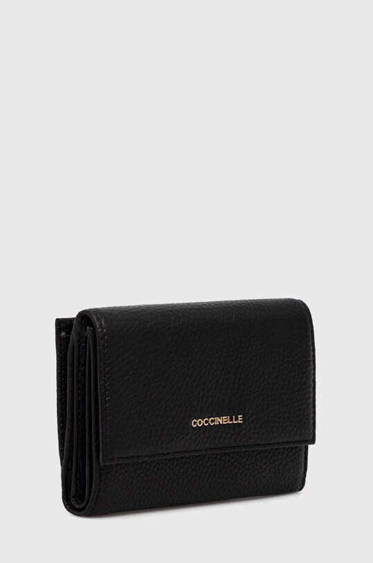 Kožni novčanik Coccinelle E2.MW5.11.66.01 crna AA00