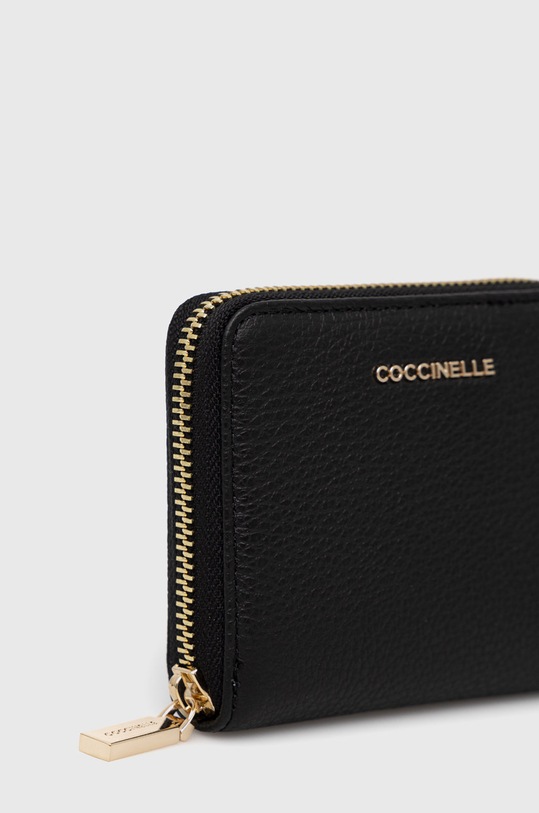 Kožená peněženka Coccinelle E2.MW5.11.A2.01 černá SS24