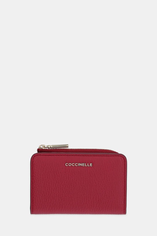 Coccinelle portofel de piele piele roz E2.MW5.17.01.01