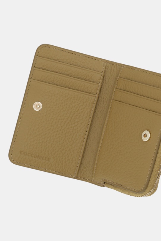 Akcesoria Coccinelle portfel skórzany E2.MW5.17.01.01 zielony