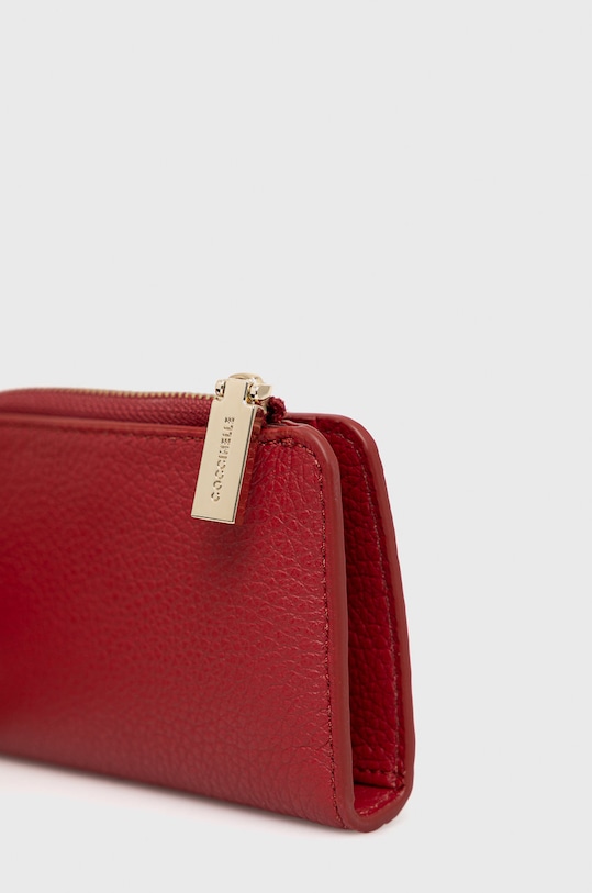 Coccinelle portofel de piele E2.MW5.17.01.01 burgundia AW25
