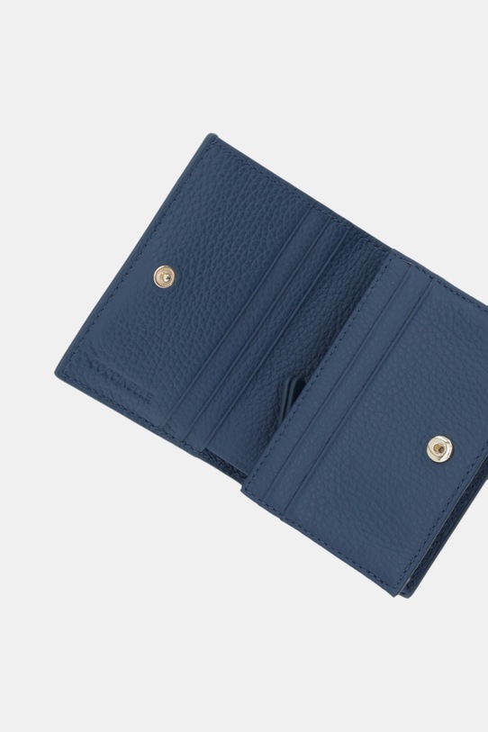 Akcesoria Coccinelle portfel skórzany E2.MW5.17.21.01 niebieski