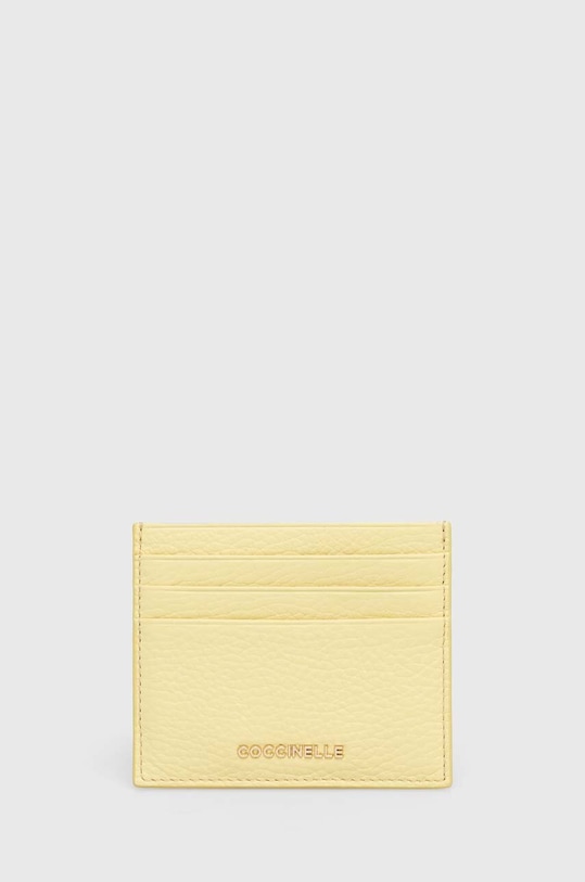 Coccinelle carcasa din piele Gift Box galben E2.MW5.12.95.01