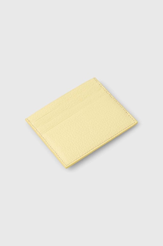 Coccinelle carcasa din piele E2.MW5.12.95.01 galben AA00