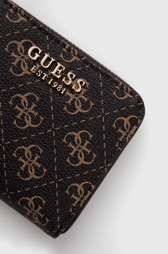 Guess portfel LAUREL SWQE85.00370 brązowy AW22