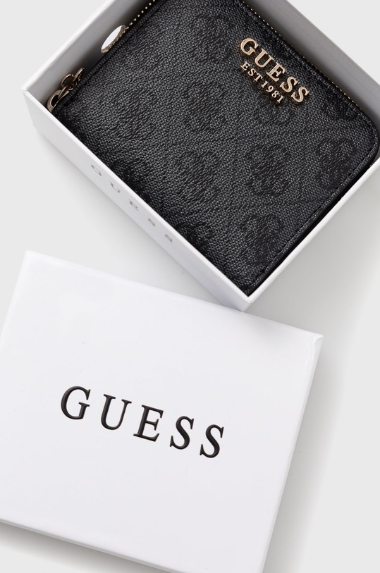Guess portfel LAUREL czarny SWSG85.00370