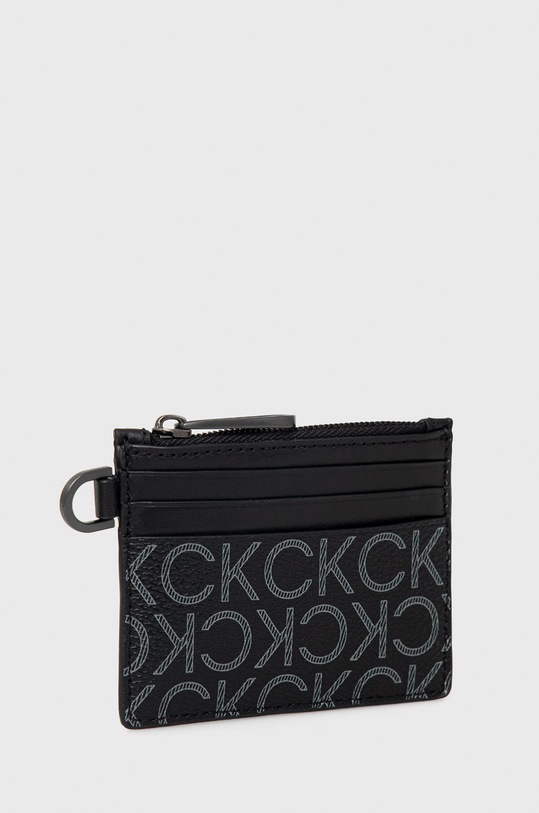 Puzdro na karty Calvin Klein K50K509236.9BYY čierna AW22