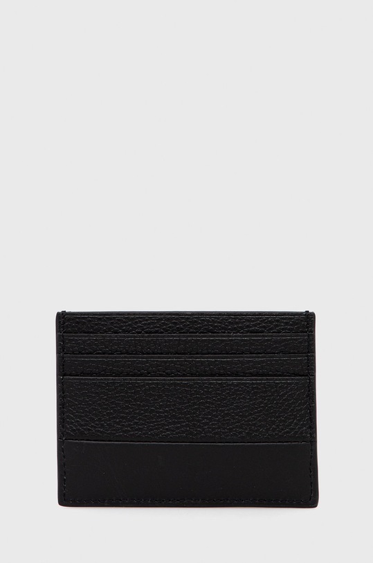 Calvin Klein etui na karty skórzane K50K509178.9BYY czarny AW22