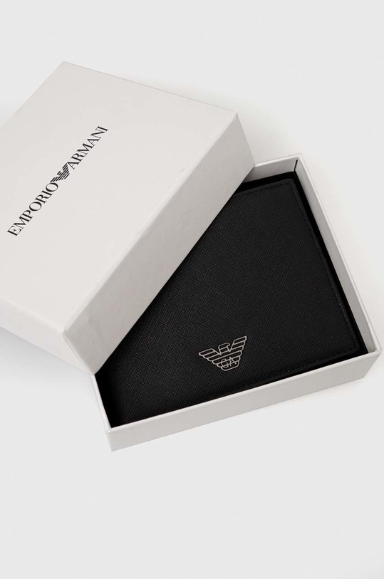 Peňaženka Emporio Armani čierna Y4R165.Y138E