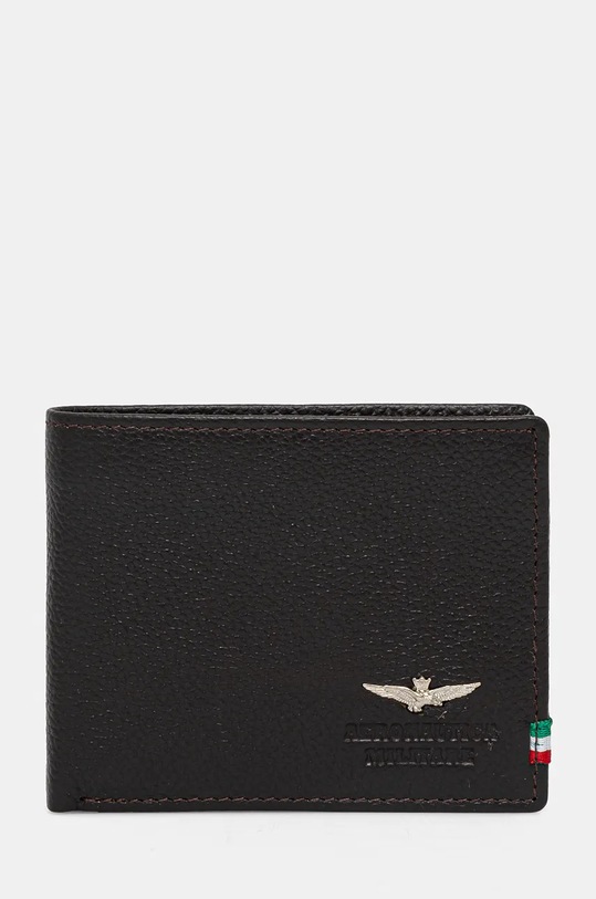 Aeronautica Militare portofel de piele piele maro AM100