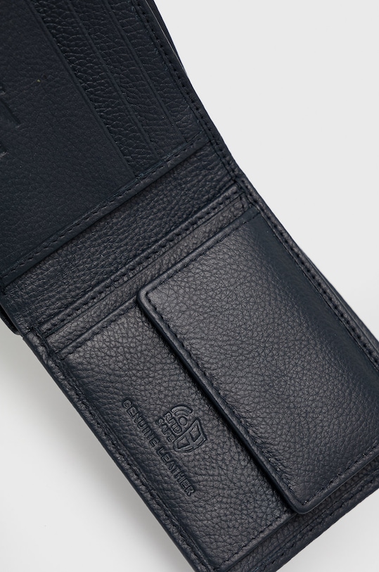 Accesorii Aeronautica Militare portofel de piele AM101 bleumarin