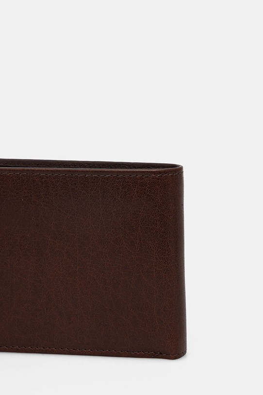 Kožená peněženka Aeronautica Militare AM171 hnědá AW22