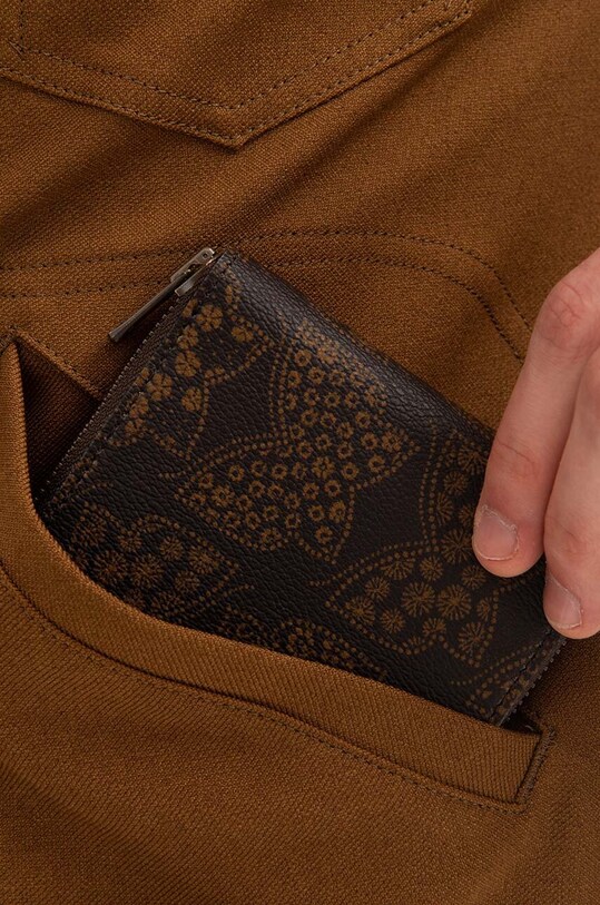Needles wallet Needles Single Wallet Papillon LQ063.BROWN brown
