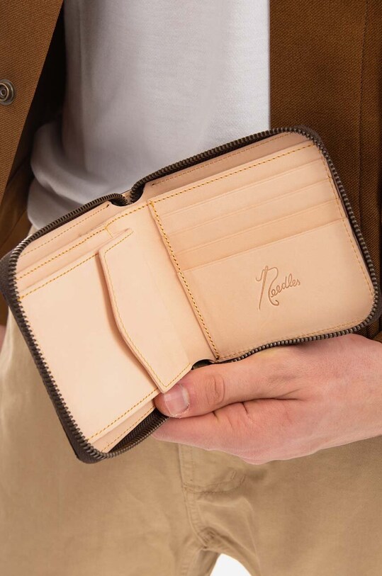Needles wallet Needles Single Wallet Papillon LQ063.BROWN