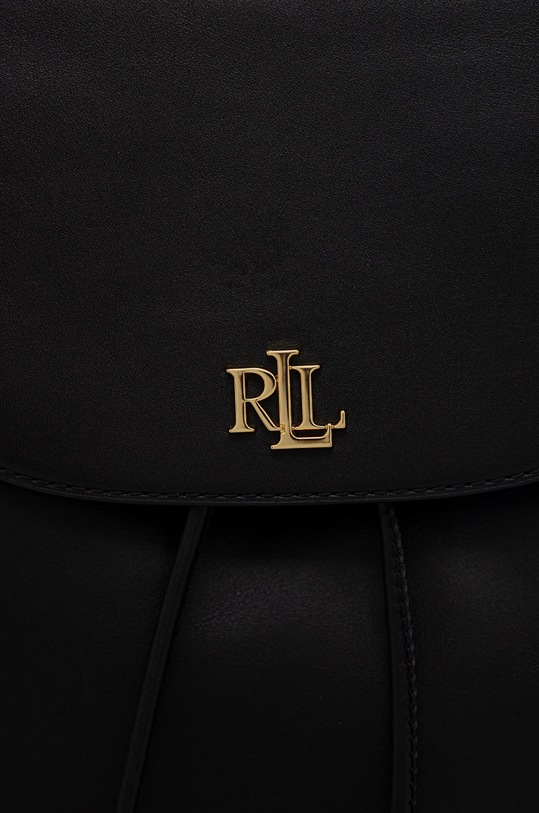 Akcesoria Lauren Ralph Lauren plecak skórzany 431876726001 431876726001 czarny